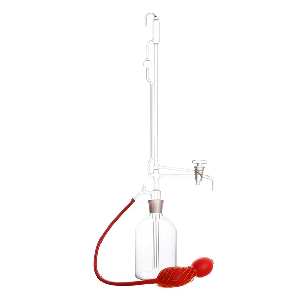 Otomatik Büret 50 ml Cam Musluklu - Resim 2