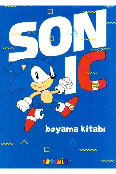 SONİC BOYAMA KİTABI-1
