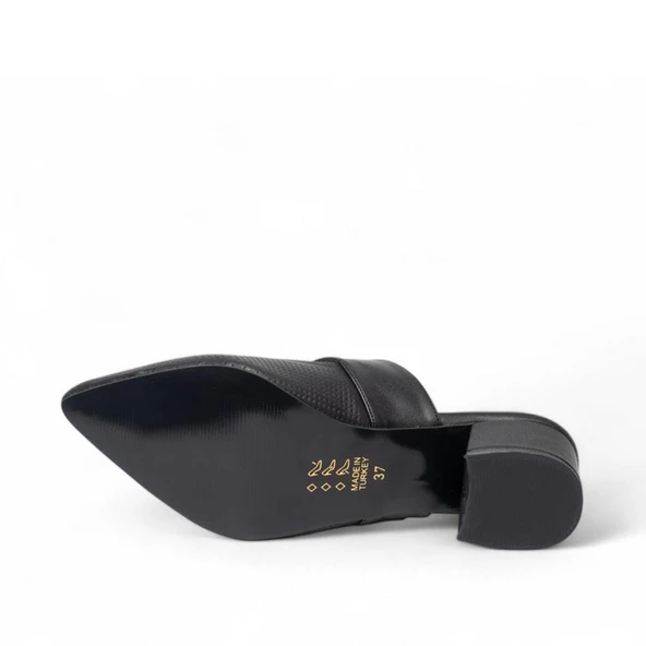 Pisagor Ps-32660 4 Cm Topuklu Kadın Terlik - 3