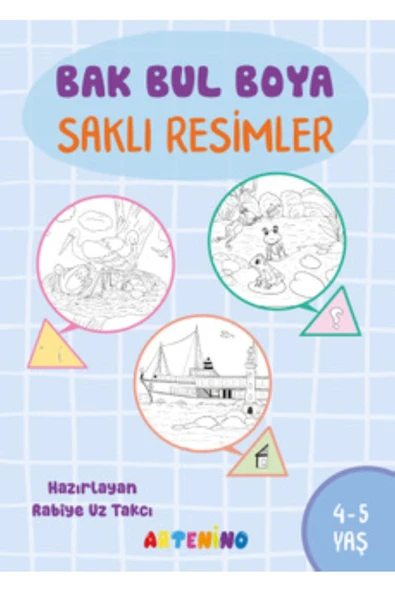 BAK BUL BOYA -SAKLI RESİMLER- 4/5 YAŞ ürün görseli