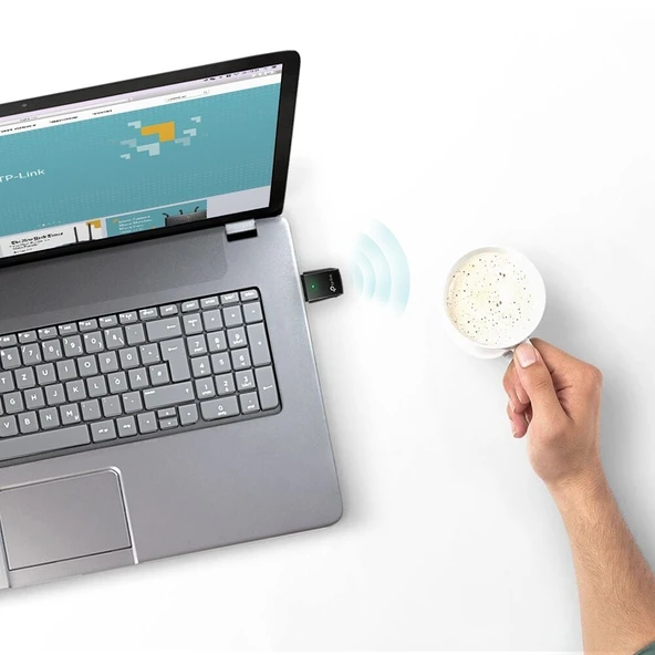 TP-LINK Archer T2U AC600 Mini Dual Band 600Mbps 5Ghz Wi-Fi USB Adapter - 4
