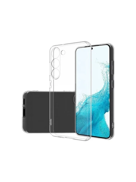 Logis Samsung Galaxy A34 Kılıf Süper Silikon Şeffaf