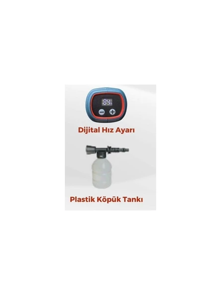 Proter Pr 938 Wp Şarjlı Çift Bataryalı Oto Yıkama Makinesi - 3