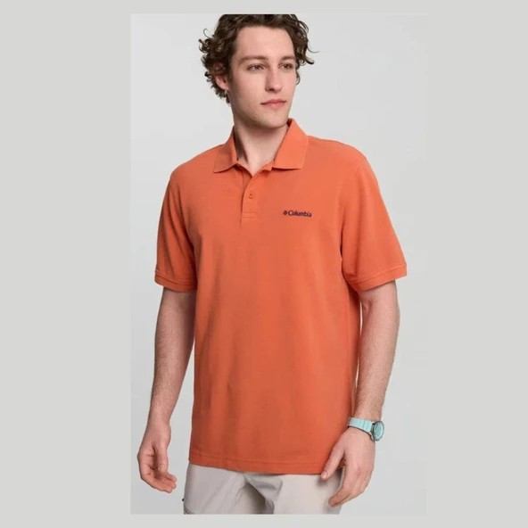 Columbia M Cascade Range Solid Polo Erkek Outdoor Tişört CS0214 ürün görseli 1