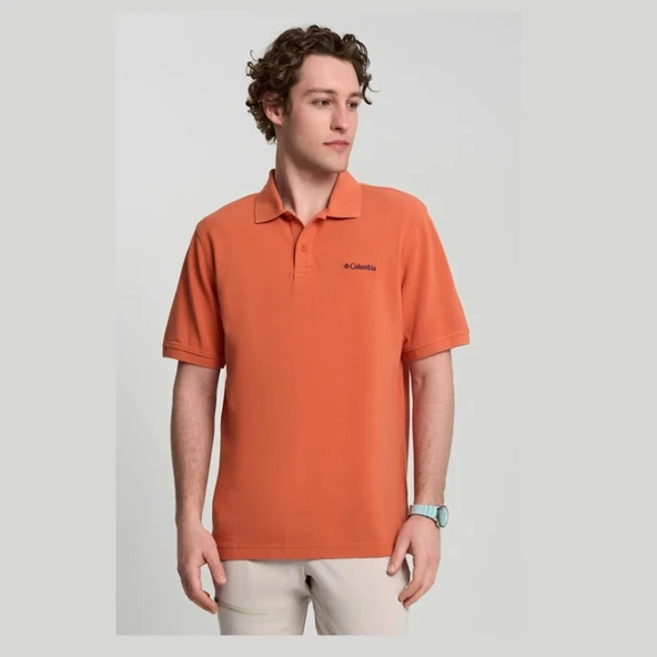Columbia M Cascade Range Solid Polo Erkek Outdoor Tişört CS0214 - Resim 4