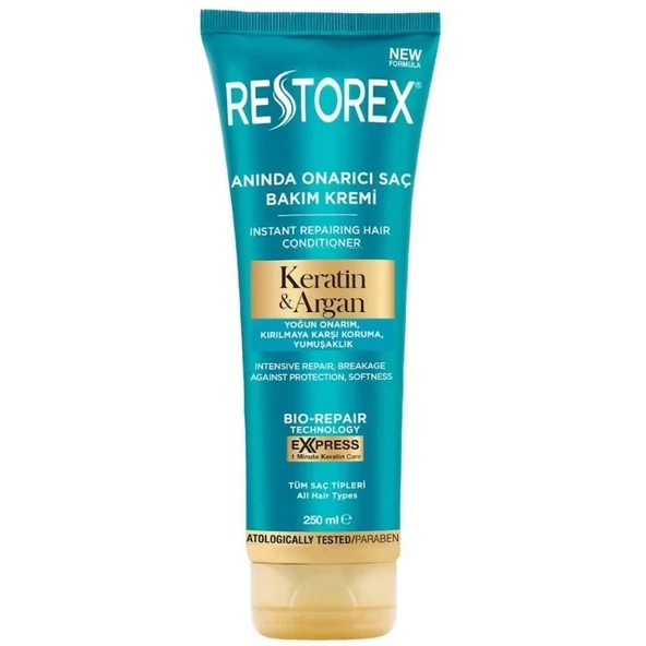 Restorex Keratin Argan Onarıcı Saç Bakım Kremi 250 ml