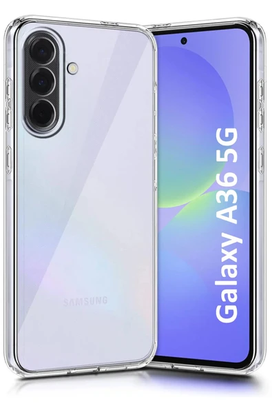 Logis Samsung Galaxy A56 Kılıf Süper Silikon Şeffaf - 2