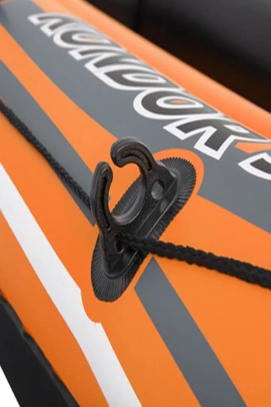 Kondor 3000 Şişme Taban Bot Set 3 Kişilik Pompa + Kürek 242×141 CM: Sınır Tanımayan Su Eğlencesi! - 5