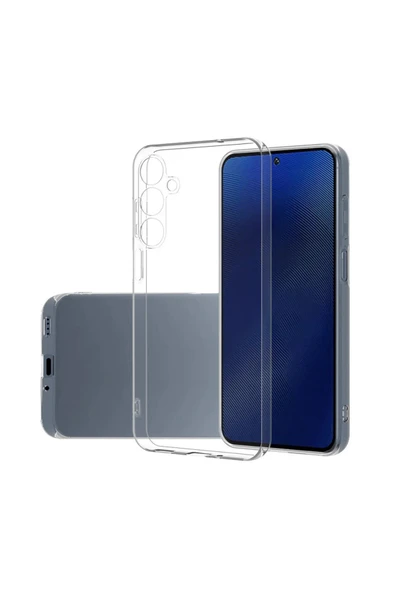 Logis Samsung Galaxy A56 Kılıf Süper Silikon Şeffaf - 4