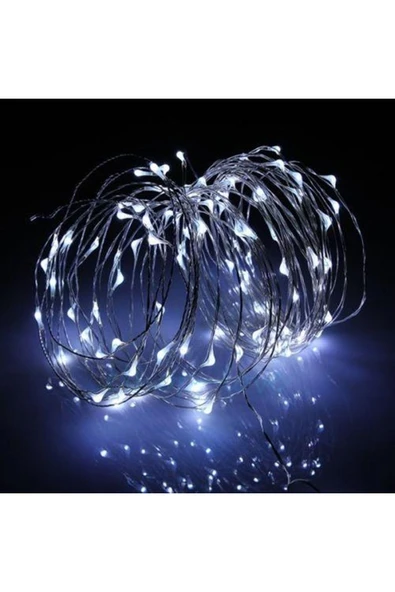 Suled Sl-1036 - 3 Metre Beyaz Peri Led, Dekor Işık Beyaz Dekoratif Lamba Yılbaşı Çam Ağacı Ev Süslemeli - 6