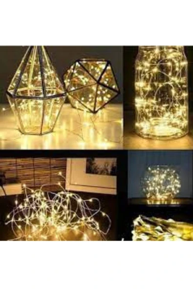 Suled Sl-1046 5 Metre Günışığı Pil Kutulu Peri Led - Resim 4