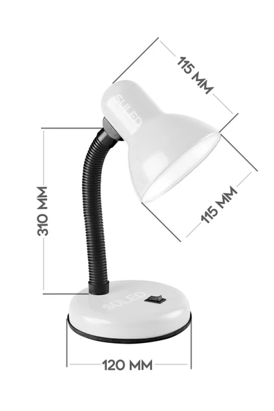 Suled Masa Lambası E27 Standart Ampül 220V Esnek Açısı Ayarlanabilir Çocuk Odası Ve Çalışma Lambası - 2