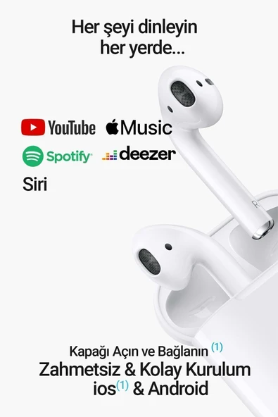 Suled Bluetooth Kulaklık I12 Ios Android Popup Bağlantılı Dokunmatik - 4