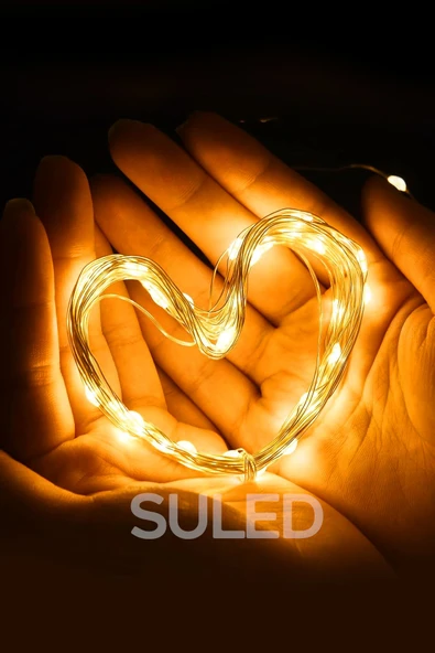 Suled Sl-1049 Peri Led 10 Metre Dekoratif Ortam Aydınlatma Kumandalı Usb'Li Parti Süsleme Dekor Led Işık - 5