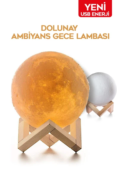 Suled Sl-1025 3D Dolunay Gece Lambasıhava