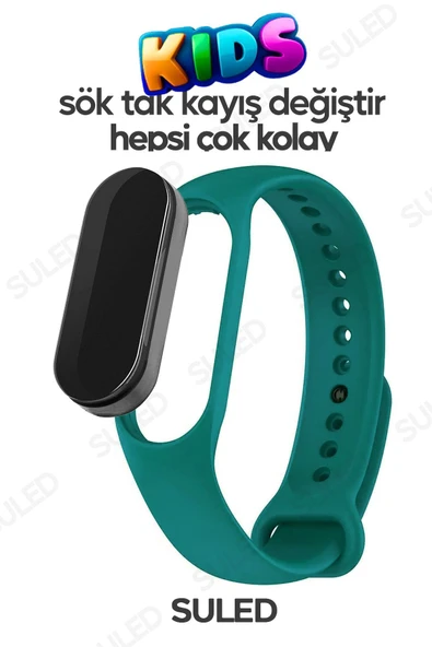 Suled Akıllı Çocuk Kol Saati Güvenli Led Su Geçirmez Silikon Dokunmatik Süper Kahraman Figürlü - Resim 4