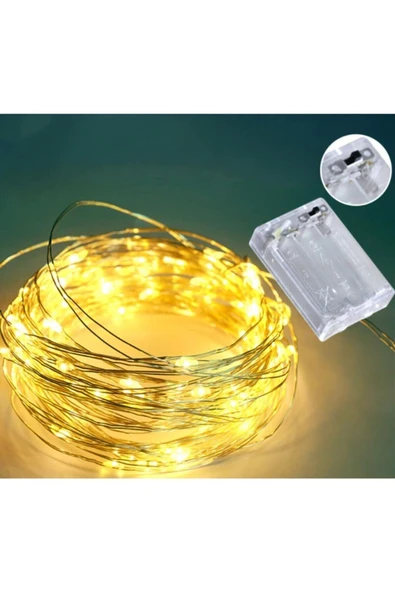 Suled Sl-1046 5 Metre Günışığı Pil Kutulu Peri Led - Resim 2