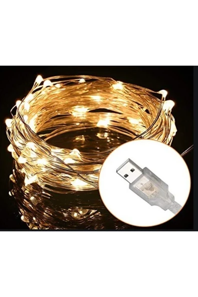 Suled Sl-1059 Usb 10 Metre Gün Işığı Peri Led Dekoratif - Resim 3
