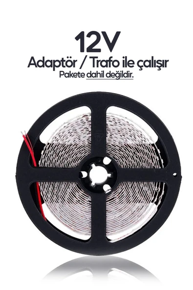 Suled Şerit Led 5 Metre Gün Işığı 3 Çipli Pro Ambiyans Aydınlatma Mutfak Salon Yatak Odası Led Işık - 3