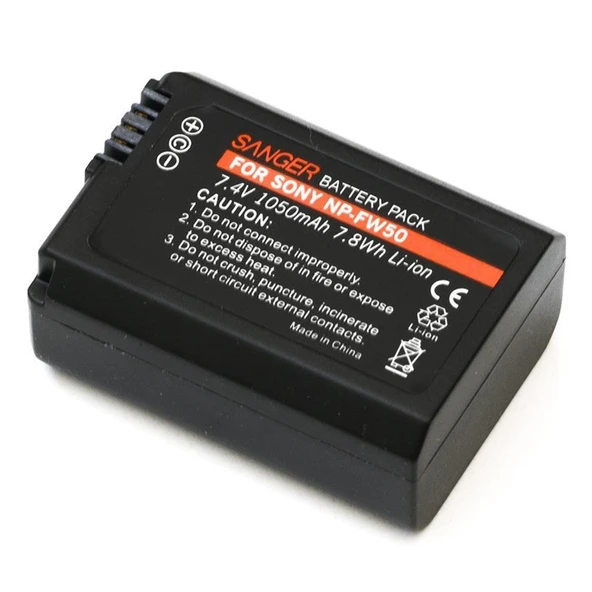 Sanger NP-FW50 Sony Fotoğraf Makinesi Batarya