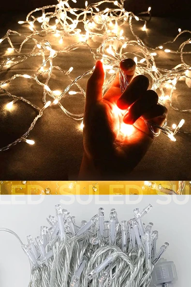 Suled Sarkıt Led Işık 5 Metre Premium Efekt Modlu 112 Led 16 Saçak İç & Dış Süsleme 220V Fişli - 6