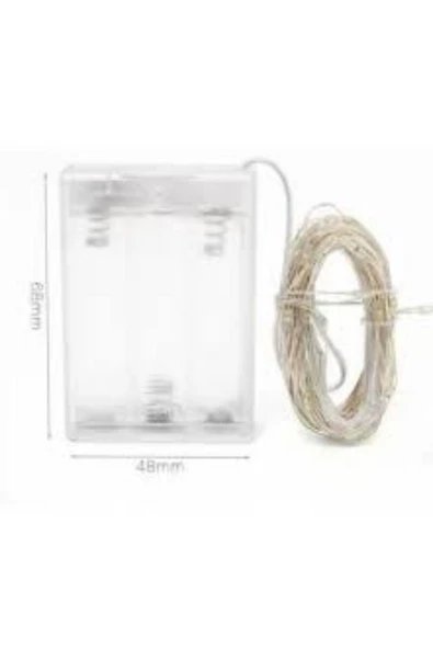 Suled Sl-1046 5 Metre Günışığı Pil Kutulu Peri Led - Resim 5