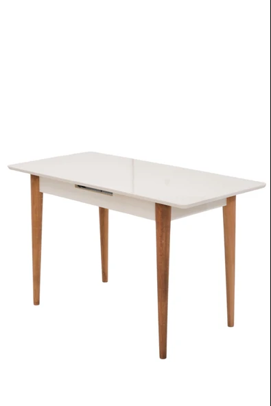 Melisa Hilal Lak Panel Açılır Mutfak Masa Sandalye Takımı 60x100 - 4