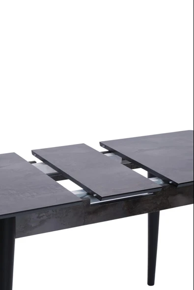 Melisa Hilal Lak Panel Açılır Mutfak Masa Sandalye Takımı 60x100 - 9
