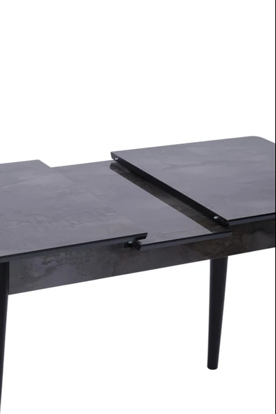 Melisa Hilal Lak Panel Açılır Mutfak Masa Sandalye Takımı 60x100 - 8