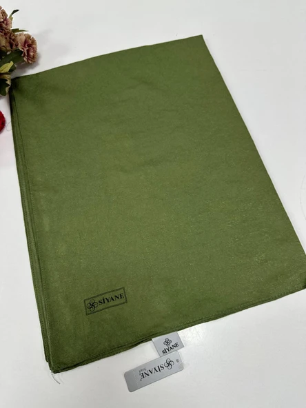 Siyane Lisa Vual Şal Koyu Yeşil  LWO0118 ürün görseli 1