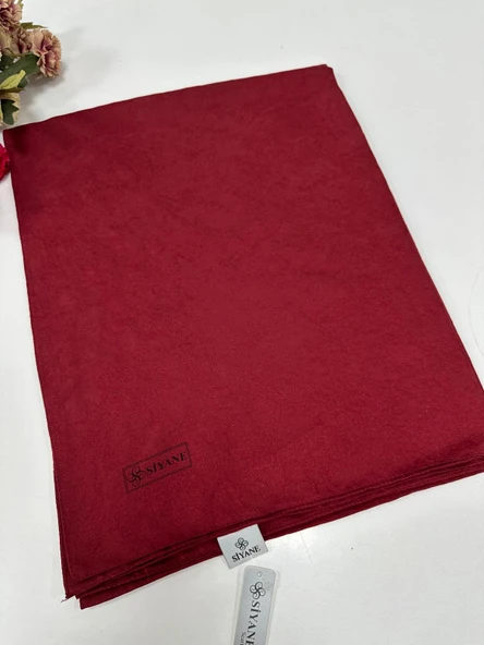 Siyane Lisa Vual Şal Bordo LWO0117 ürün görseli