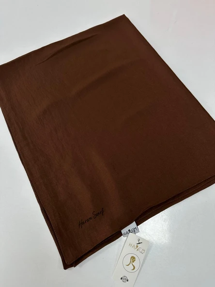 Harem Vual İpeksi Şal Çikolata   HVH0266 ürün görseli 1