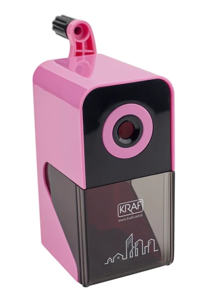 Kraf Masa Üstü Kollu Pembe Kalemtıraş (700G) - 2