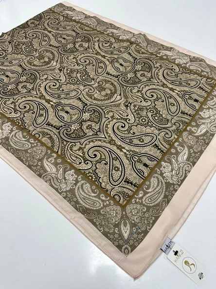 Harem Desenli Vual İpeksi Şal HVD0501 ürün görseli 1