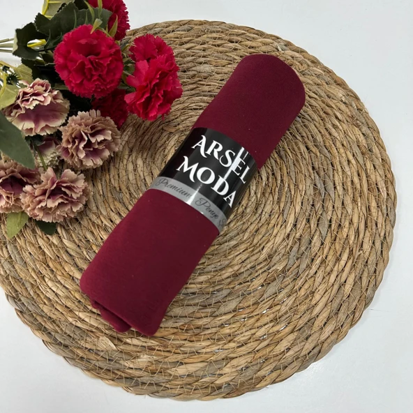ArSel Moda Penye Şal Bordo LPSA54 ürün görseli