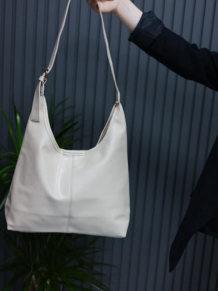 Talo Bayan Çanta Krem T301602 - Resim 2