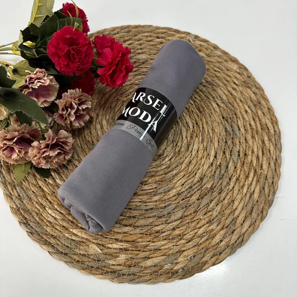 ArSel Moda Penye Şal Koyu Gri LPSA61 ürün görseli