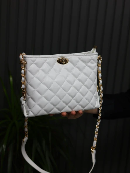 Talo Bayan Çanta Beyaz T300804 - Resim 2