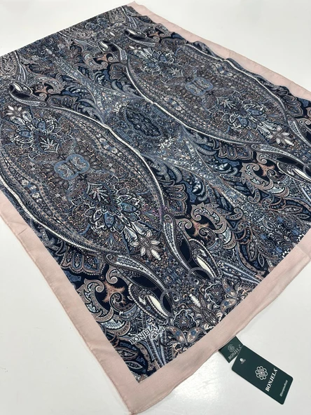 Bonjela Soft Pamuklu Şal Etro Desen LBS1910