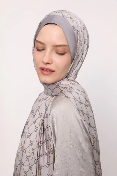 Luvensara Hint İpeği Şal HVL0404 - Resim 3