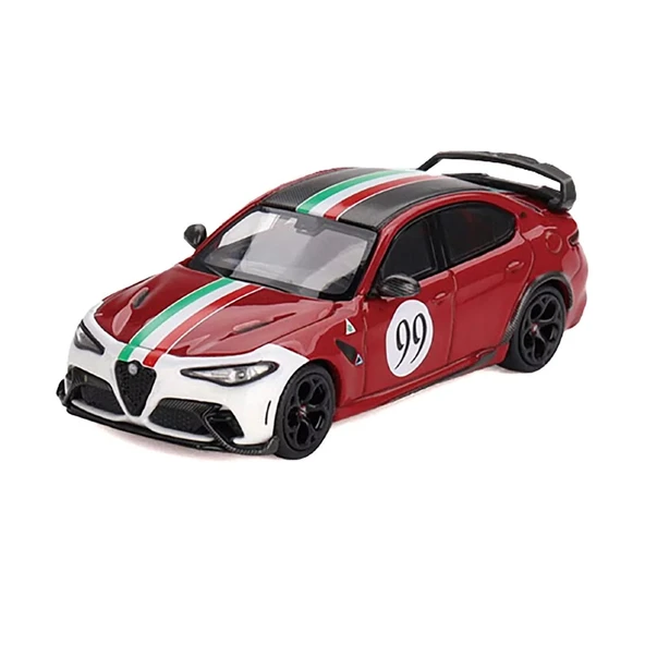 BBR Models 1:64 Alfa Romeo Giulia GTAm Rosso GTA #99 Centro Stile Livery BBRDIE6412