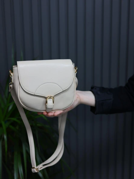 Talo Bayan Çanta Krem T301105 - Resim 2