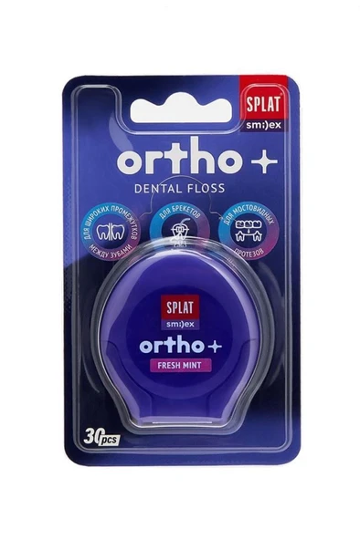 Splat Smilex Ortho Fresh Mint 30 m Diş İpi