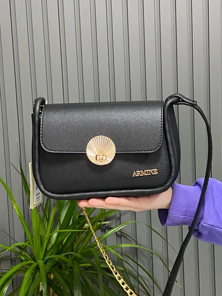 Armine Bayan Çanta Siyah Pia AR39704 - Resim 2