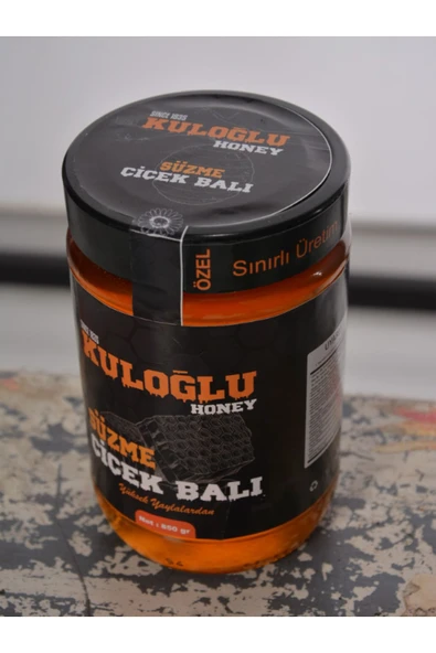 Doğal Bitlis Hizan Süzme Bal Net 850 Gr