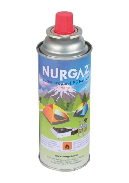 Nurgaz 220gr Kartuş Yeşil