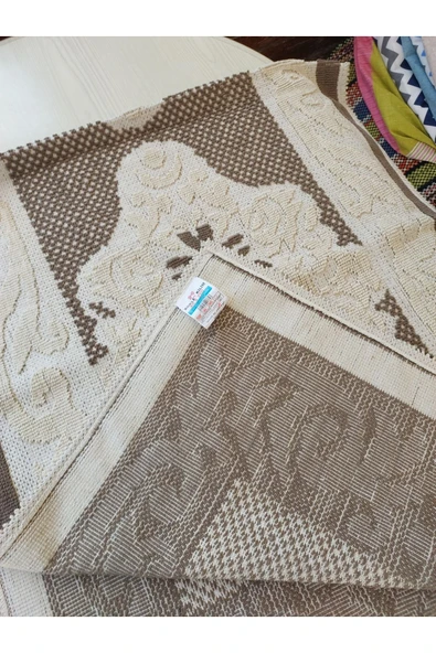TEKSTİLCİ 80x200 Bukle Pamuklu Kilim - Resim 2