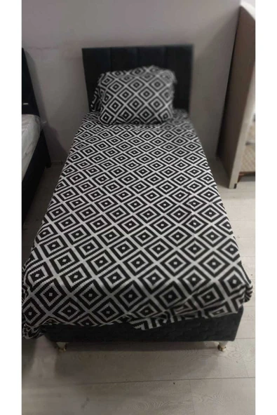 TEKSTİLCİ Lastikli Çarşaf Takımı Tek Kişilik+1 Adet Yastık Kılıfı - Resim 2