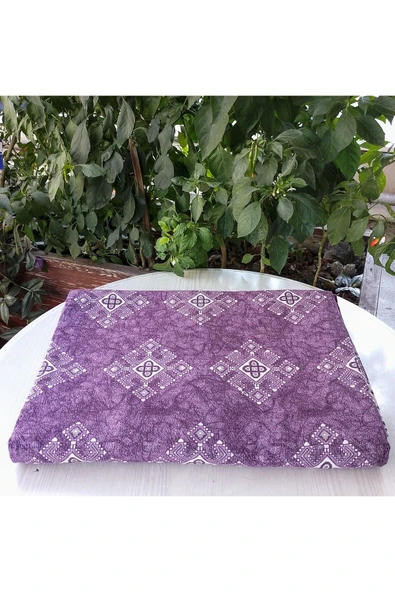AKTAR Teks 6 M2 Halı Örtüsü 200 X 300 Savan Mor
