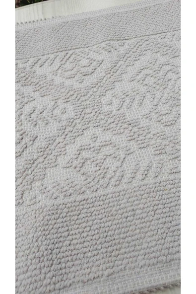 TEKSTİLCİ Tekslci Organik Naturel Pamuklu Kilim 40x60cm %100 Pamuklu - Resim 2